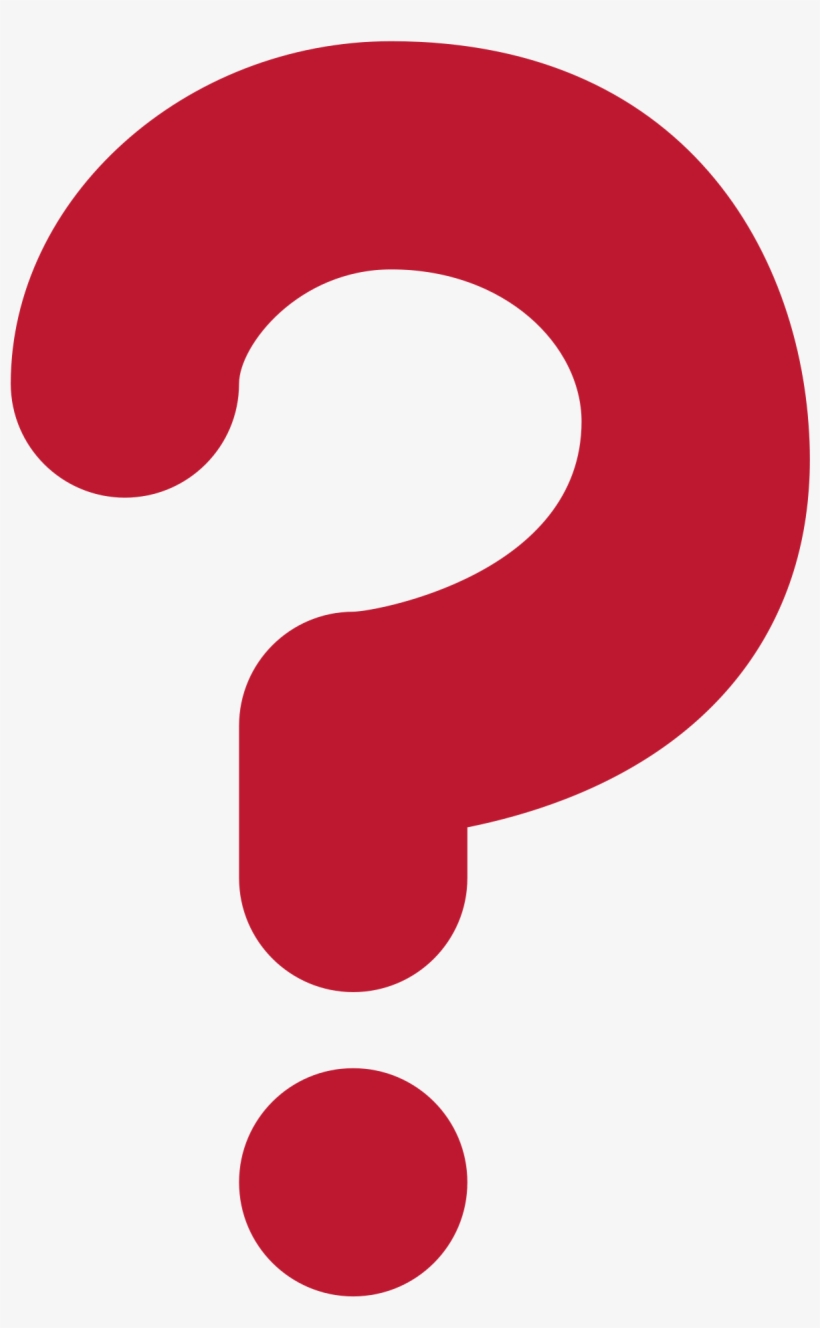 Red Question Mark Ornament, transparent png #7081964