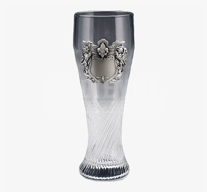 Lion Crest Pilsner Glass, transparent png #7082443