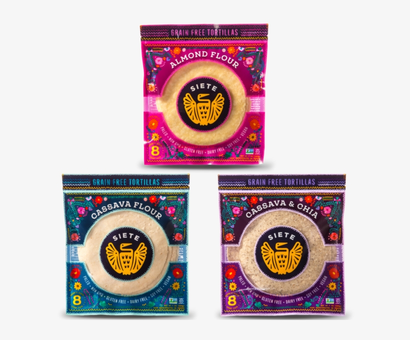 2 Almond Flour 2 Cassava & Coconut 2 Cassava & Chia, transparent png #7083435