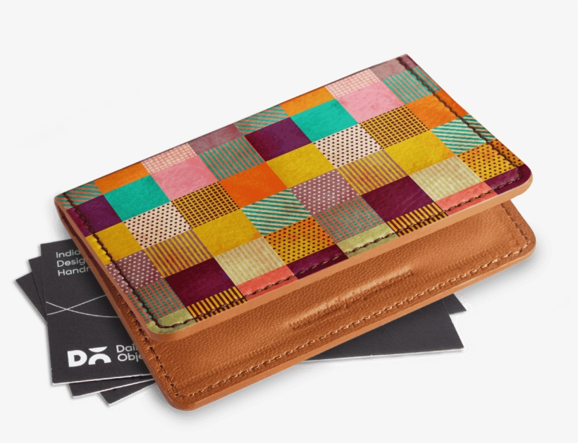Dailyobjects Decorative Pixel Card Wallet Buy Online, transparent png #7083491