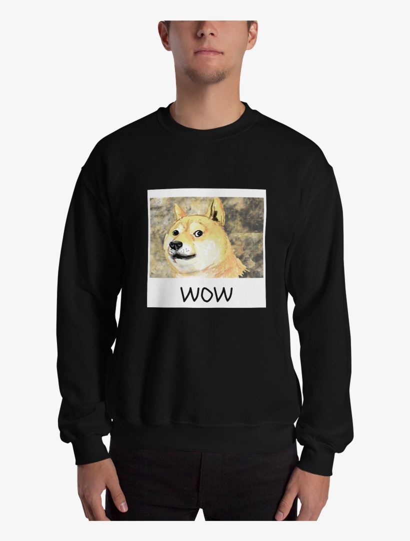 Doge Sweatshirt, transparent png #7085220