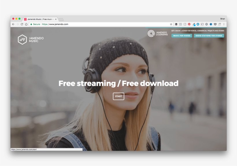 Jamendo Music Page Preview, transparent png #7087833