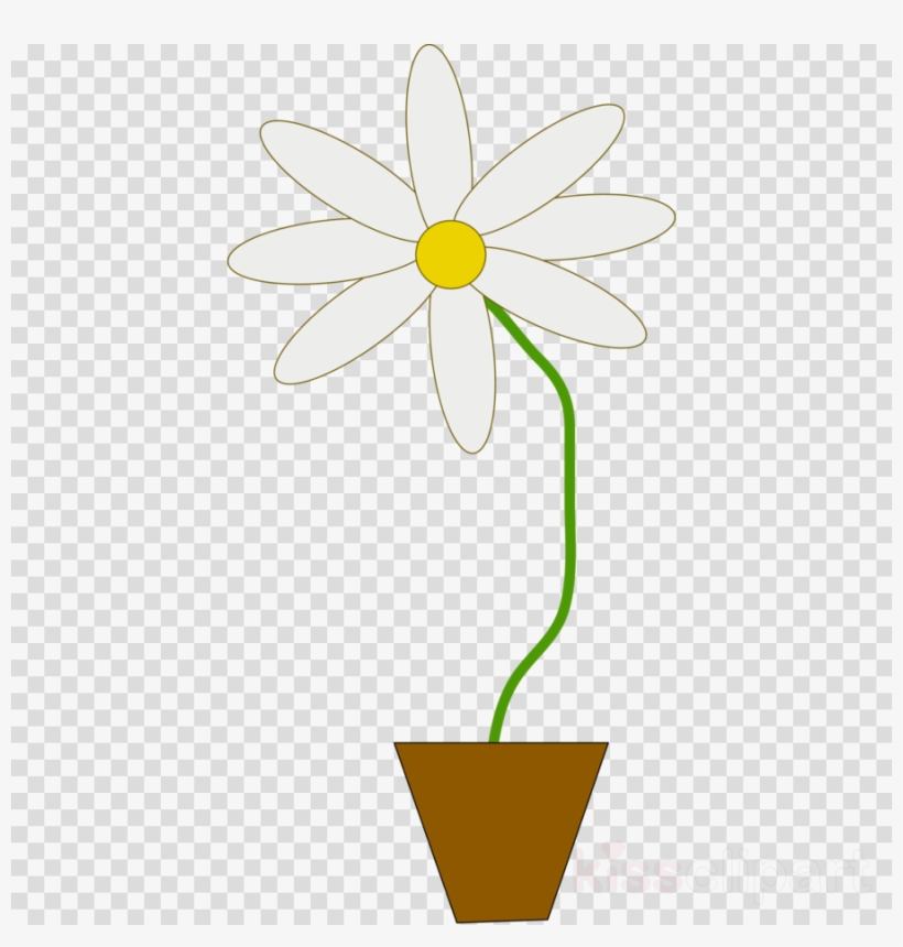 Flower In Pot Clipart Flower Clip Art, transparent png #7087981
