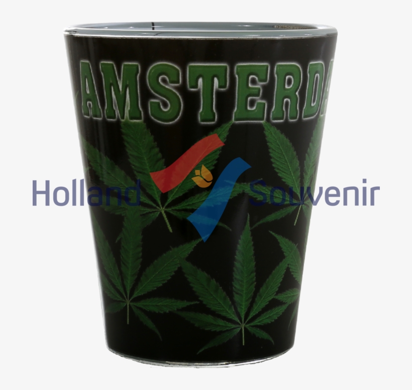 Shotglass Amsterdam Weed Leaf, transparent png #7088100