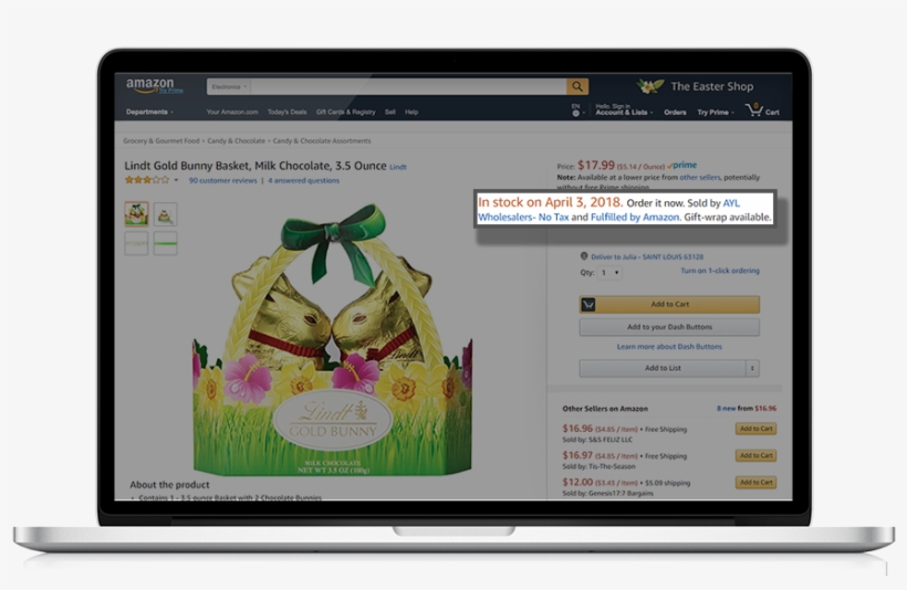 Fulfilled By Amazon, transparent png #7088500