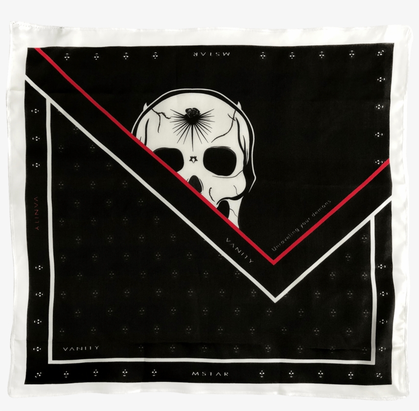 Skull Bandana Png, transparent png #7089395