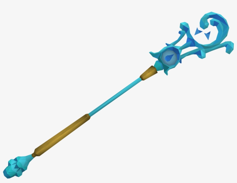 Mystic Water Staff, transparent png #7089837