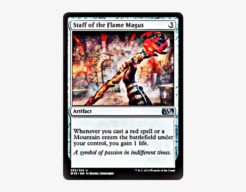 Staff Of The Flame Magus, transparent png #7090244