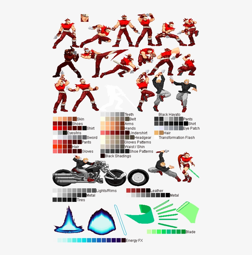 Sol Badguy, transparent png #7090660