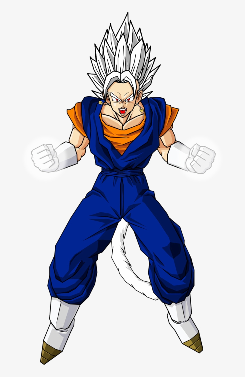 Vegetto Ssj10 By Db Own Universe Arts-d3hjhog, transparent png #7091633