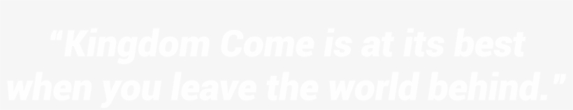 Kingdom Come Can At Times Be Gorgeous, Especially Whenever, transparent png #7093011