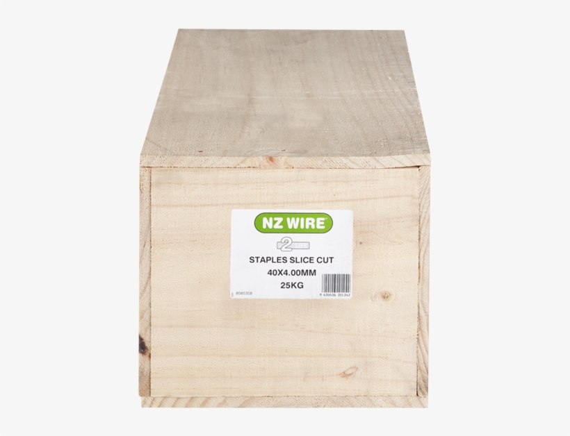 Nz Wire 2 Life Slice Cut Staples 40mm X 4mm 25kg, transparent png #7093855