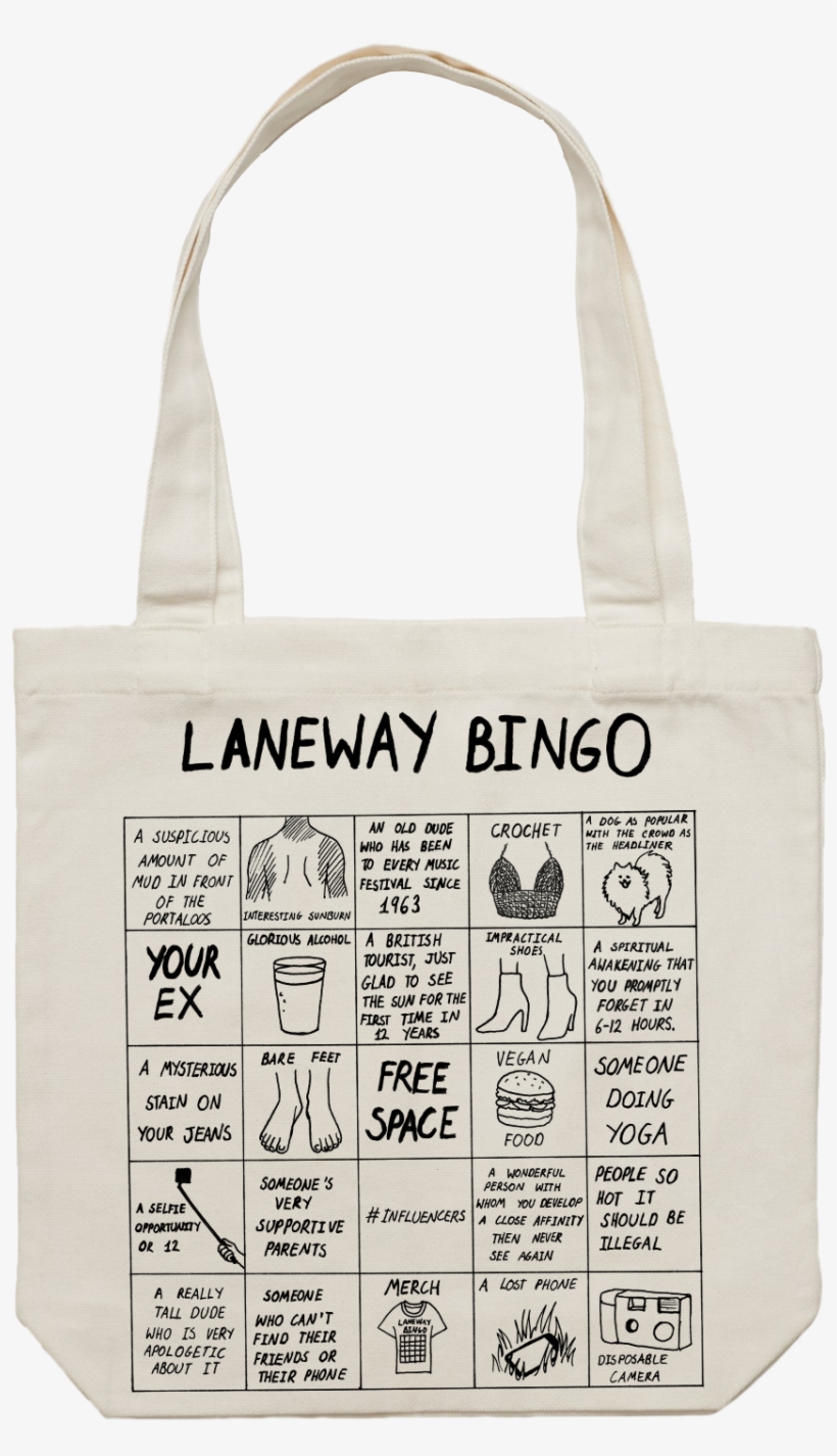 Natalya Lobanova Laneway Bingo Tote, transparent png #7093858