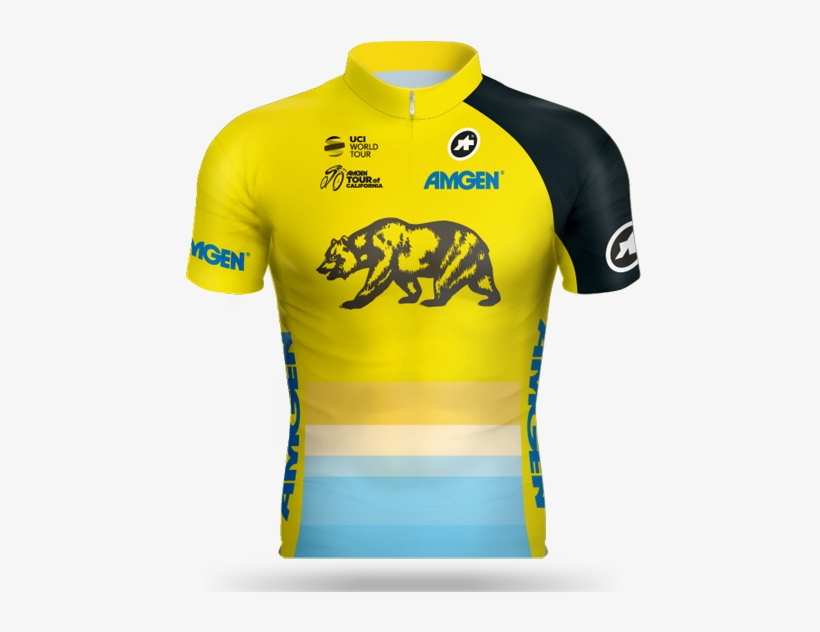 Amgen Tour Of California 2018 Leader Jersey, transparent png #7096445