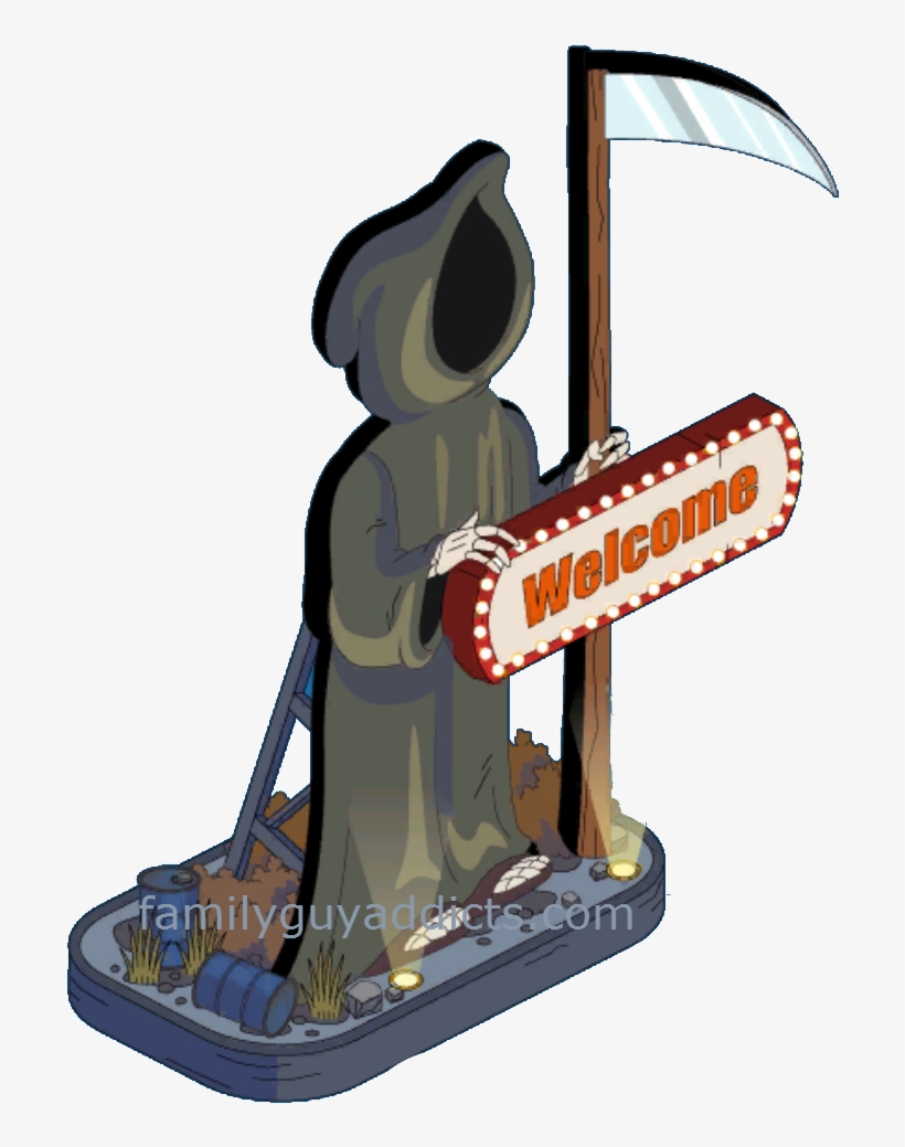 Death Welcome Sign, transparent png #7096659