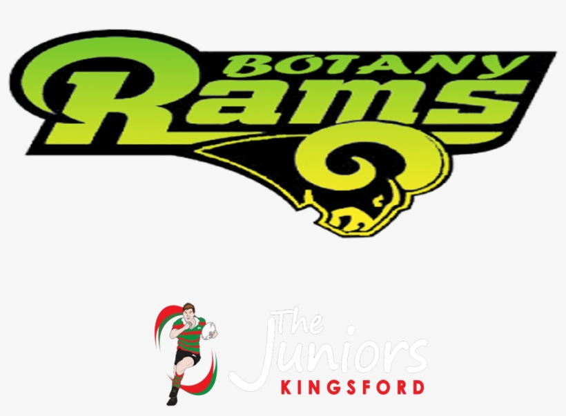 The Botany Rams Are A Junior Rugby League Football, transparent png #7097501