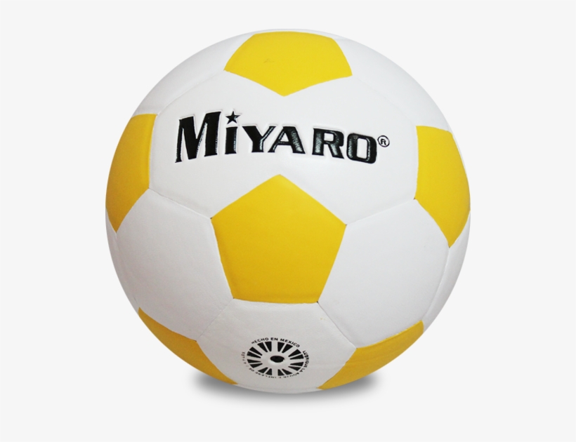 Balón Fútbol Clásico N°5 Amarillo, transparent png #7099904