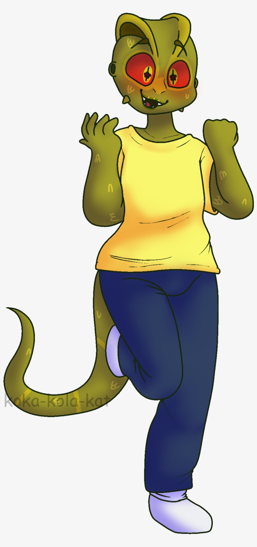 Lizard Morty By Koka Kola Kat On - Morty Smith, transparent png #710039
