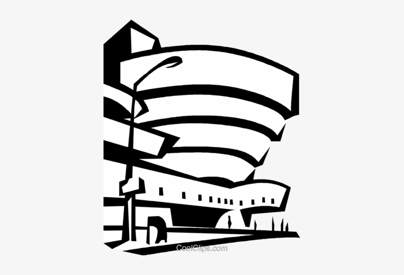 Guggenheim Museum New York City Royalty Free Vector - Guggenheim New York Png, transparent png #710083