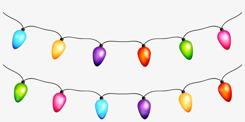 Christmas Lights Transparent Png Clip Art - Garland, transparent png #710107