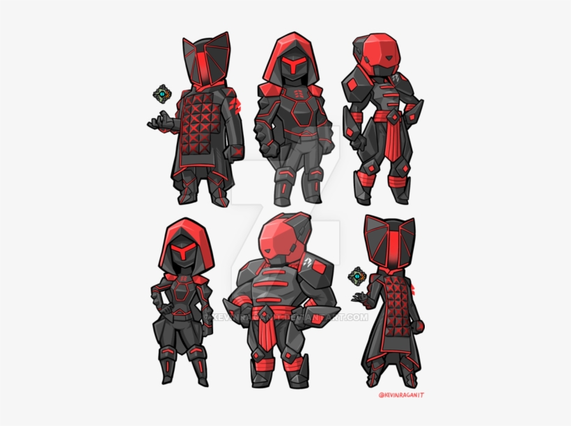 Armour Drawing Deathstroke - Destiny Hunter Siva Armor, transparent png #710209