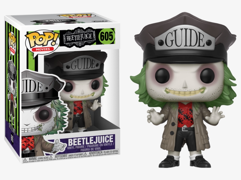 Beetlejuice Beetlejuice Guide Hat Funko Pop Vinyl Figure - Funko Pop Beetlejuice Guide, transparent png #710506