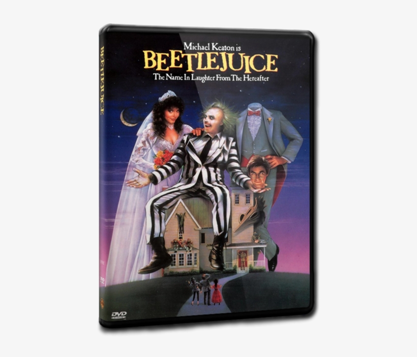 Michael Keaton And Beetlejuice Photograph Beetlejuice Dvd Cover