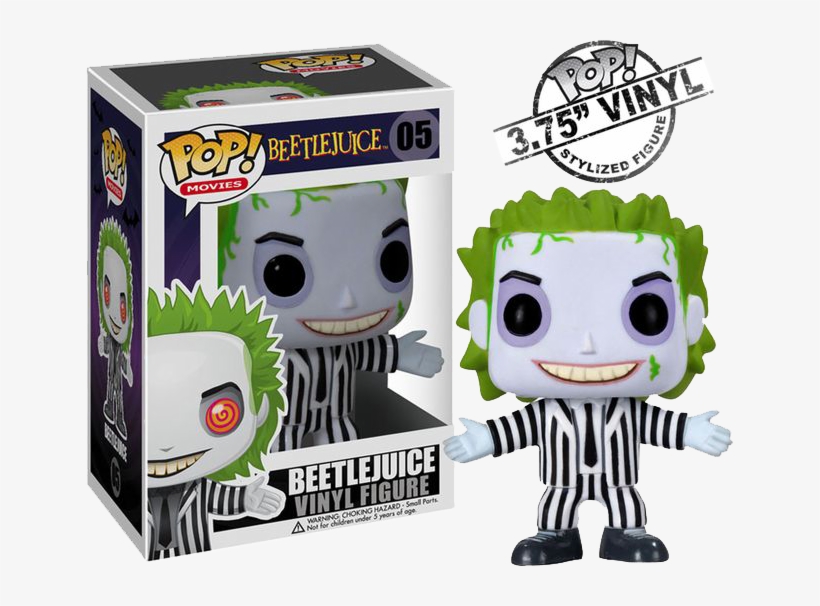 Beetlejuice- Beetlejuice - Funko Pop Beetlejuice, transparent png #710897