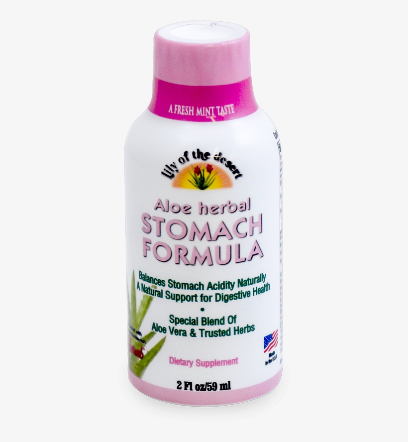 Aloe Herbal Stomach Formula Shot - Lily Of The Desert, transparent png #710924