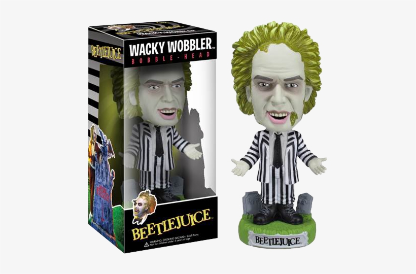 Beetlejuice Wacky Wobbler - Funko Pop Wacky Wobbler, transparent png #711227