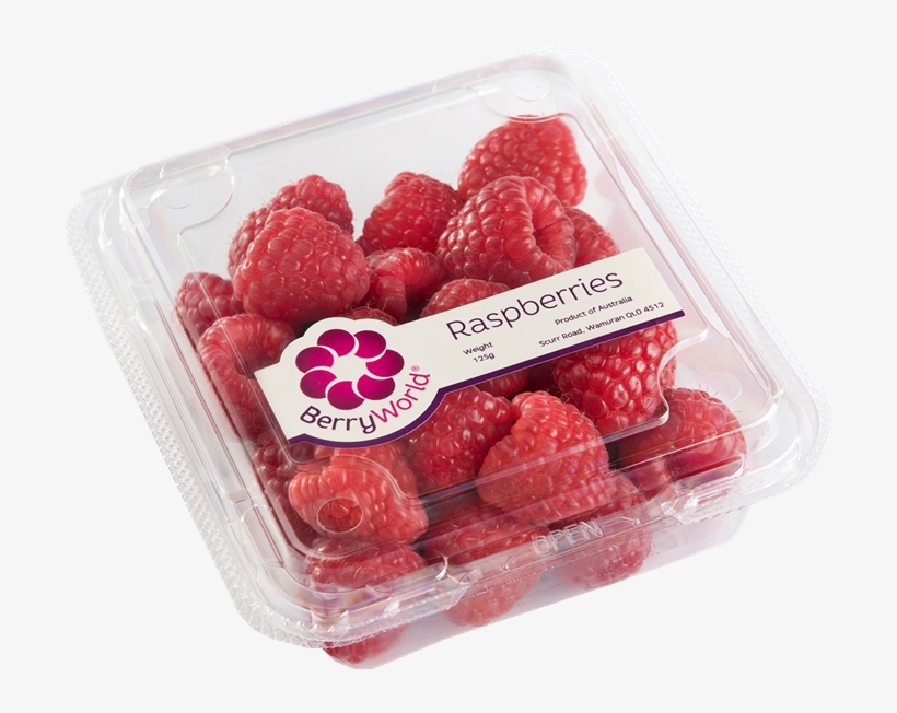 Raspberry Punnet Etch 700x700 - Berryworld Raspberries, transparent png #711481