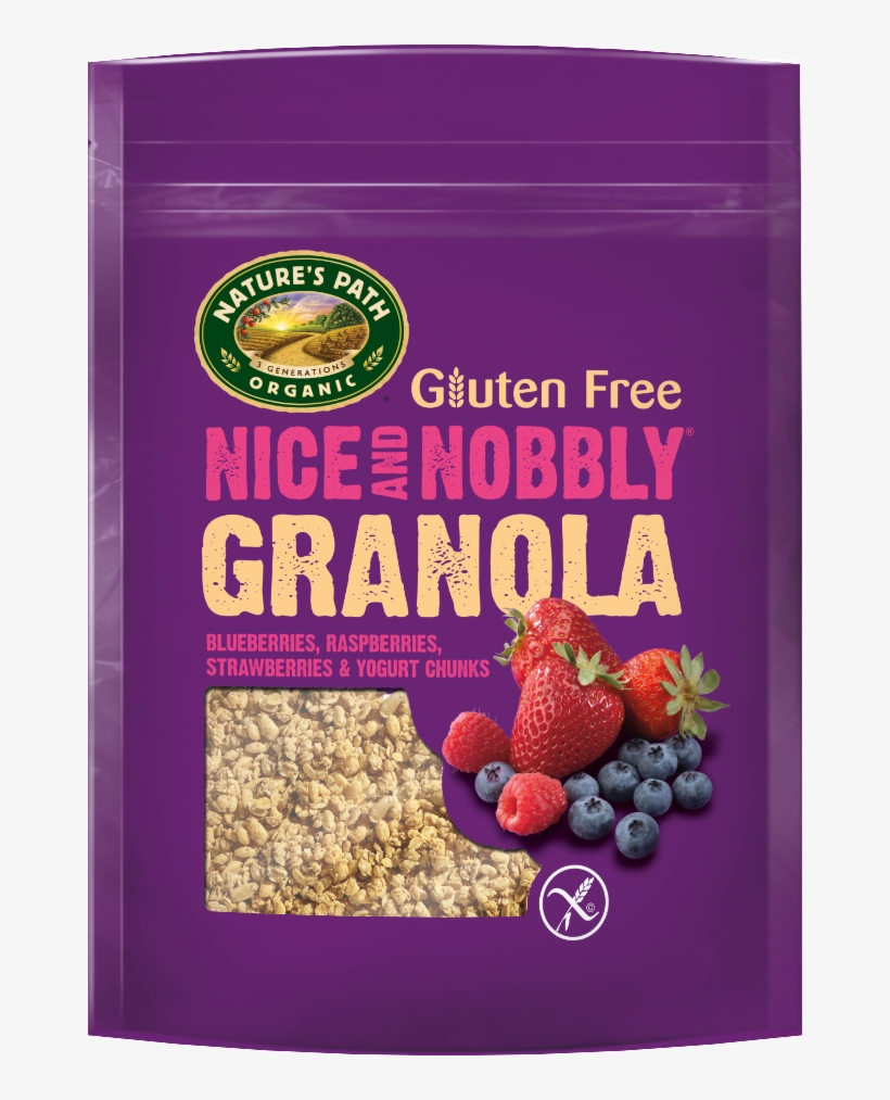 Nature's Path Foods Blueberry, Raspberry & - Natures Path Granola - Strawberry Rasp Blue 312g (1, transparent png #711502