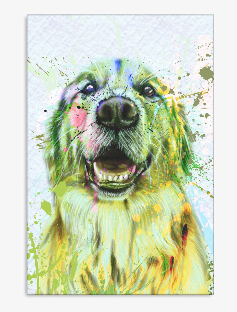 Golden Retriever Canvas P60 - Golden Retriever, transparent png #711956