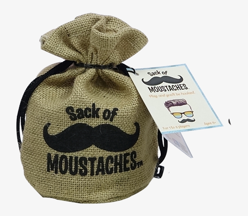Using Only One Hand, Pick Up A Moustache By The End, - Sack Of Moustaches Game, transparent png #712136