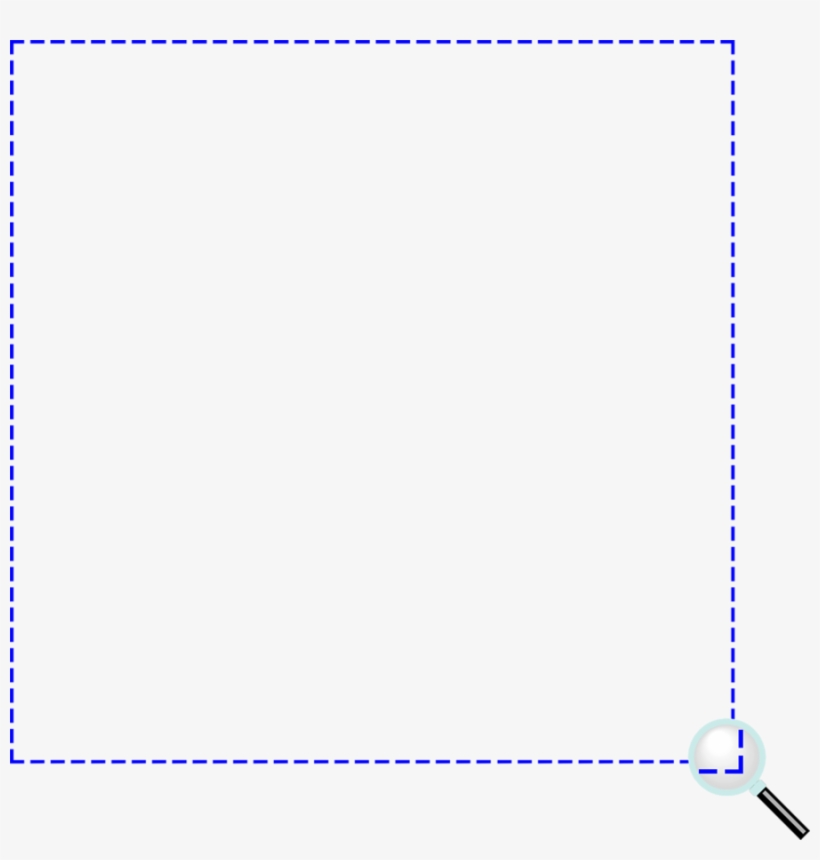 Download Magnifying Glass Border Clipart Magnifying - Symmetry, transparent png #712406