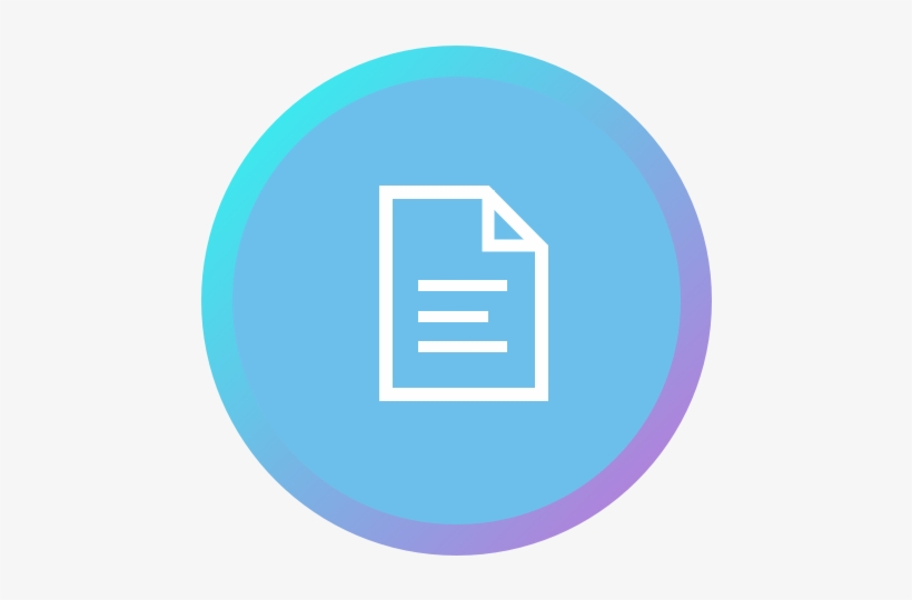 Scope - Reports Icon Png Circle, transparent png #712555