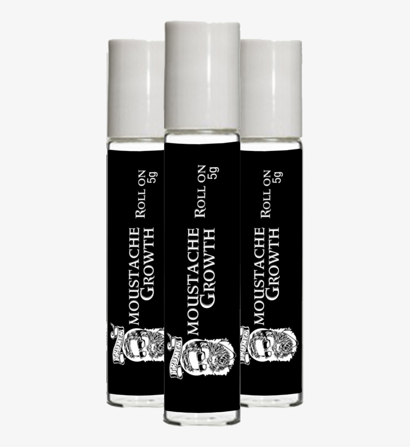 Pack Of 3 Moustache Growth Roll-on By Trumen - Eye Liner, transparent png #712677