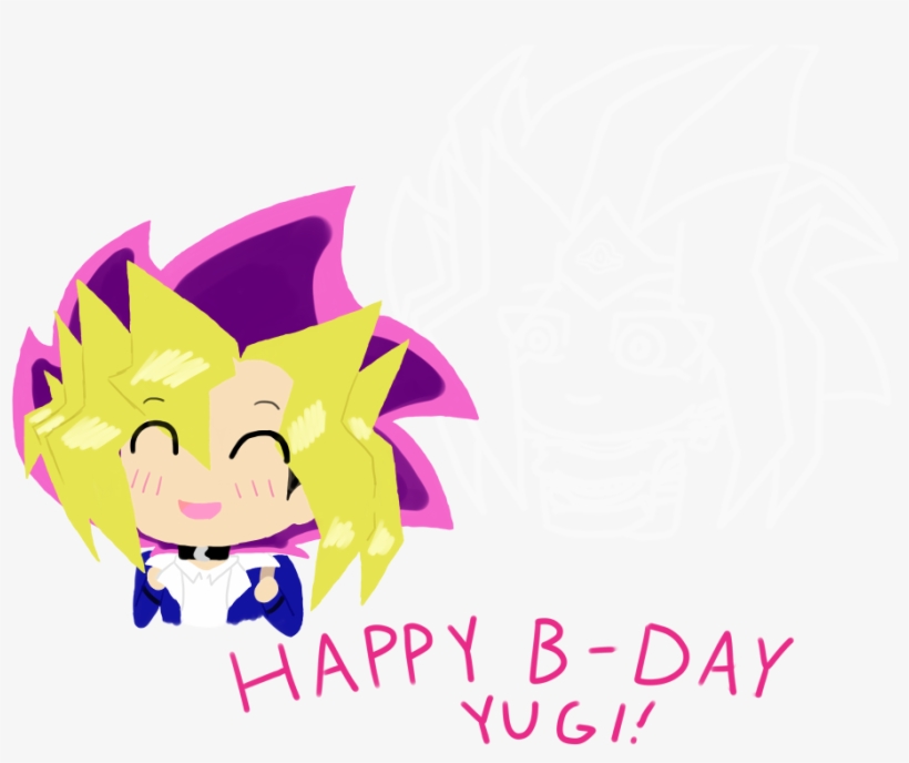 “happy Birthday Yugi ” - Cartoon, transparent png #713273