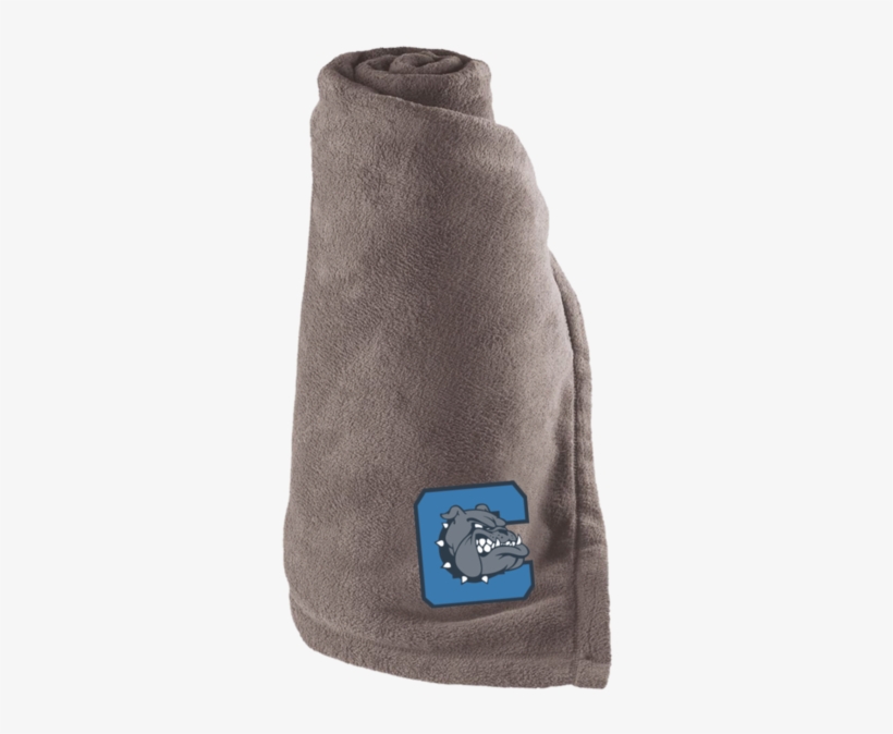 Embroidered Centennial Bulldog Logo Large Fleece Blanket - 54" X 80" Tailgate Blanket From Holloway Sportswear, transparent png #713966