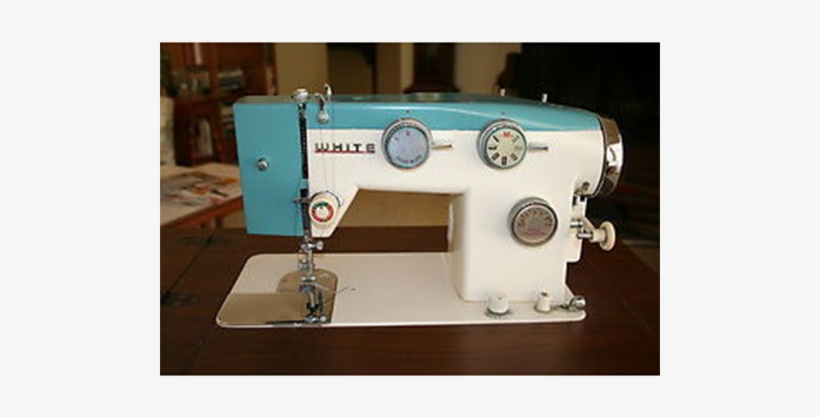 White Logo - White Sewing Machine, transparent png #714850