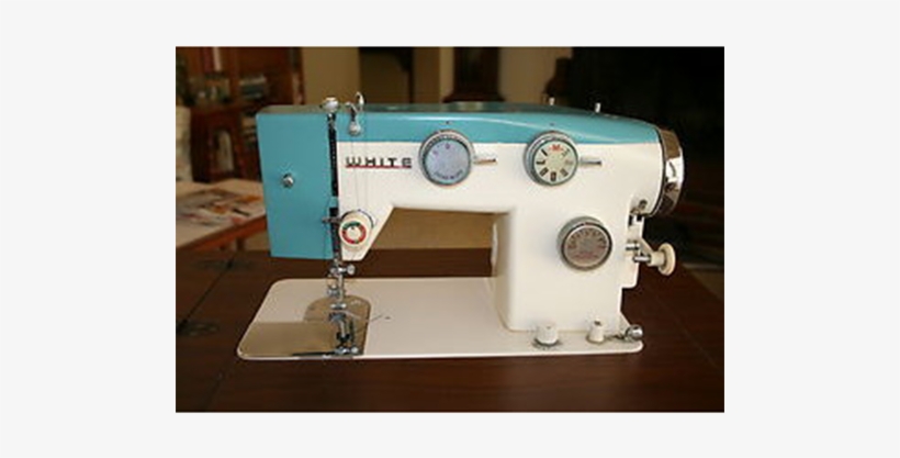 White Logo - White Sewing Machine, transparent png #714850