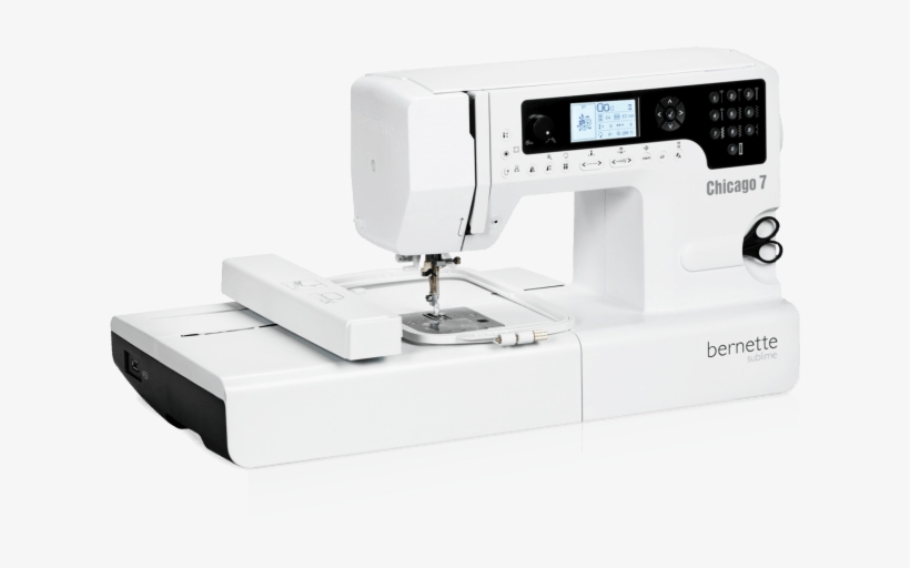 Bernettechicago - Bernette Chicago 7 Swiss Design Embroidery Machine, transparent png #715126
