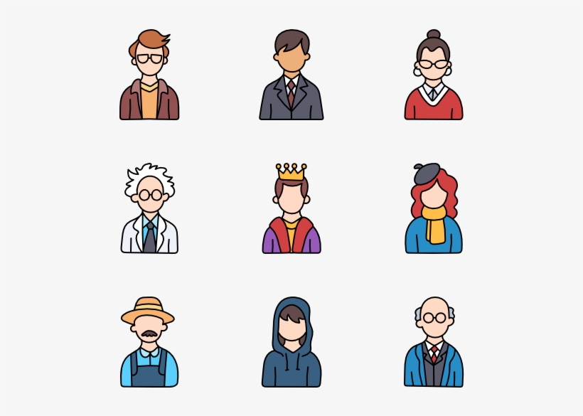 Avatars - Illustration, transparent png #715289
