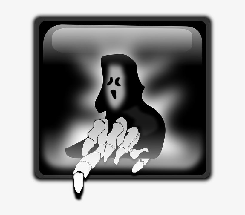 Death, Skeleton, Finger, Grabbing, Halloween, Creepy - Dear Death Hurry Up Please, transparent png #715428