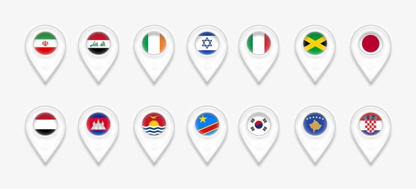 Map, Maps, Geolocation, Pin, Iran, Iraq - Map Pin Icon Png Car, transparent png #715452