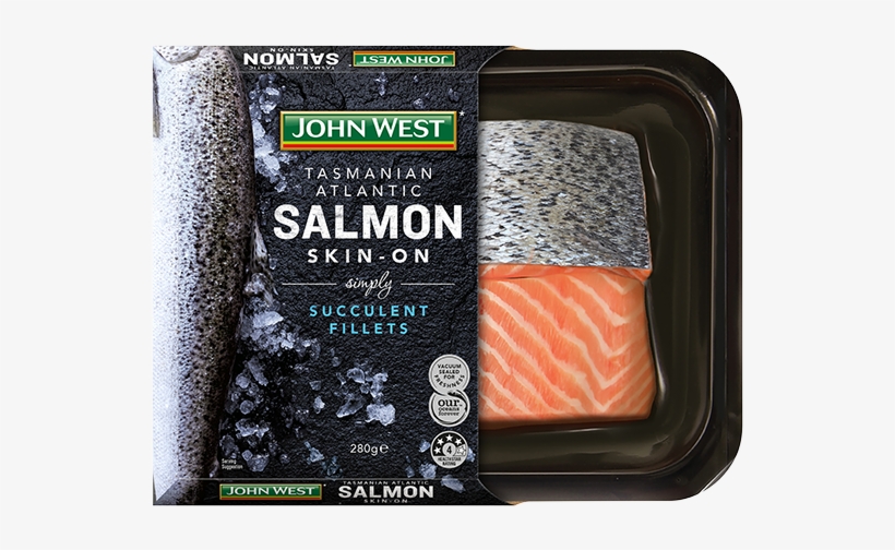 Fish - John West Skin On Salmon, transparent png #715626