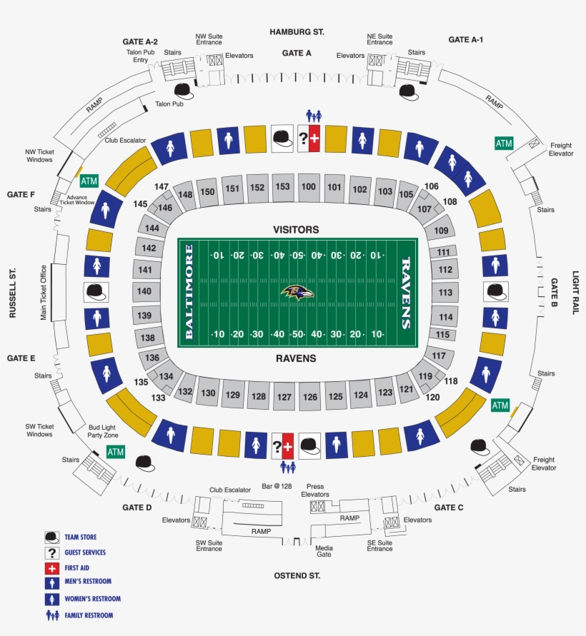 Razorback Stadium Seating Chart 2018
