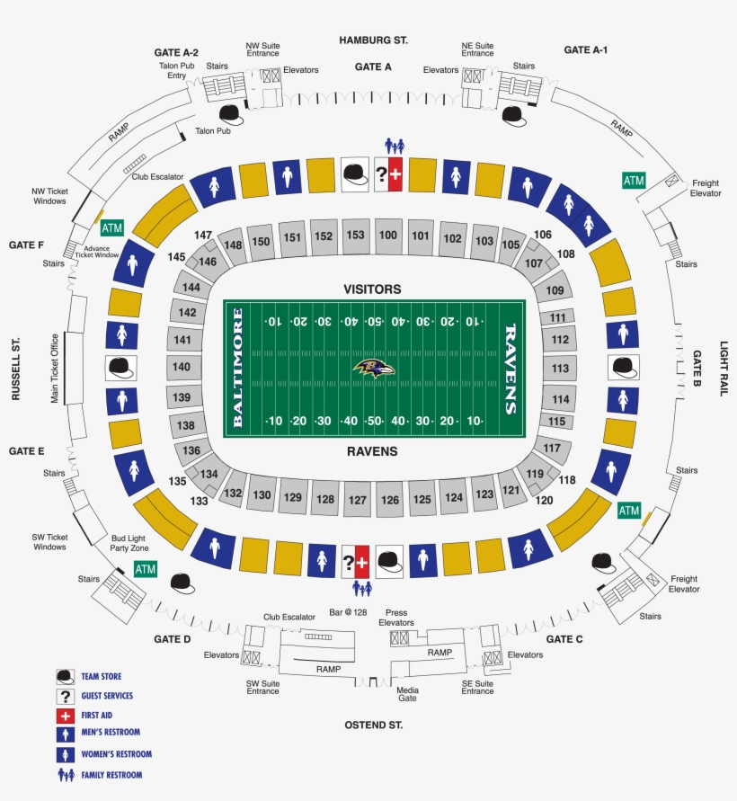 Baltimore Ravens Seating Chart