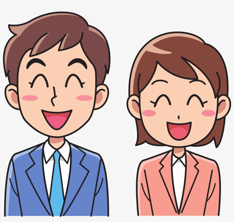 Jpg Royalty Free Stock Business Man And Woman Big Image - Clipart Man And Woman, transparent png #715689