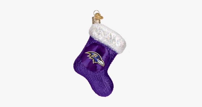 Baltimore Ravens Stocking Ornament - Minnesota Vikings Stocking Ornament, transparent png #715714